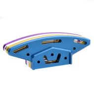 RC Car Alum 02077 Front Bumper Plate For 1:10 HSP 94101/94102 /94103 / 94103pro/ 94123/ 94123pro RC 