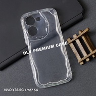 VIVO Y36 5G VIVO Y27 5G CASE MELTING WAVY CLEAR CASE VIVO Y36 5G VIVO Y27 5G G01