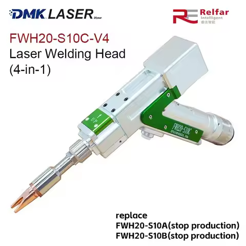 Relfar FWH20-S10C V4 Single Pendulum Handheld Laser Welding Head Welding/Cutting/Clean 4-in-1 Weld G