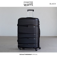 กระเป๋าเดินทางล้อลาก รุ่น WAVE pp8814 วัสดุ pp (100%ไม่แตก) ขนาด 20 24 28 นิ้ว ลากลื่น กันน้ำ แข็งแร
