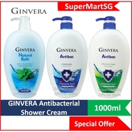 GINVERA Natural Bath Antibacterial Shower Cream 1000g