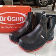 (Mb) Sepatu Safety Dr Osha Dr.Osha Principal Zip Boot 9223 Black