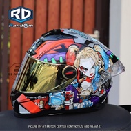 ลายใหม่ หมวกกันน็อคเต็มใบ RD รุ่น CZ-R BT ถอดซักได้ ฟรี แถมชิวดำฟรีอีก1 ชิ้น หมวกกันน็อคเต็มใบ มอก.