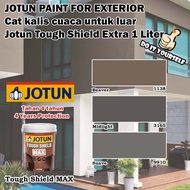 Jotun Tough Shield Exterior Paint 1 Liter Beaver 1138 / Midnight 3165 / Suave 9910