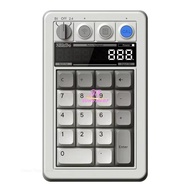 Retro 18 Mechanical Numpad for  Android Bluetooth 2.4G USB-C Support Calculator Mode with Hot-Swappa