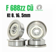 Used F688zz flange bearing (size 8 x16 x 5mm)