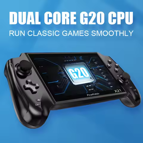 NEW 7.0 Inch HD Screen Music Player POWKIDDY X20 original Portable Retro Handheld Video Game Console