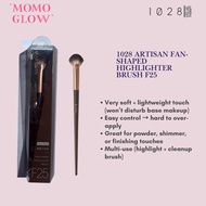 1028 ARTISAN F25 Fan Highlighter Brush Soft Bristles Face Glow Makeup Tool Natural Finish