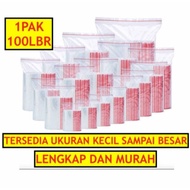 Plastic Clip 12x8 Ziplock Zipper Uk 12 x 8 cm 100 Sheets