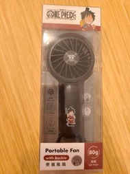 ONE PIECE PORTABLE FAN WITH BUCKLE 海賊王攜風扇超輕80g 原價$99
