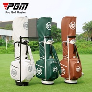 PGM Korean Women's Golf Stand Bag Microfiber Leather Waterproof Golf Bag QB128