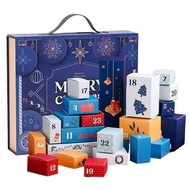 24pcs/set Christmas Box 24days Countdown Calender DIY Advent Calendar 24 Days Surpr Gift Boxes