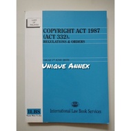 Copyright Act 1987 (ready stock)