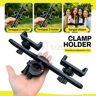 NANVAN NVN-H5 Tripod Holder Bracket 2-3 Slothp - Multi Mount hp for Live, Painting, Recording