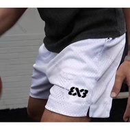 3X3 American basketball shorts men's summer printed sports shorts quick drying breathable running an