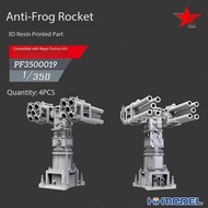Ura 3500019 1/350 Anti-Frogman Rocket 4pcs with Type 055 Destroyer NWOE