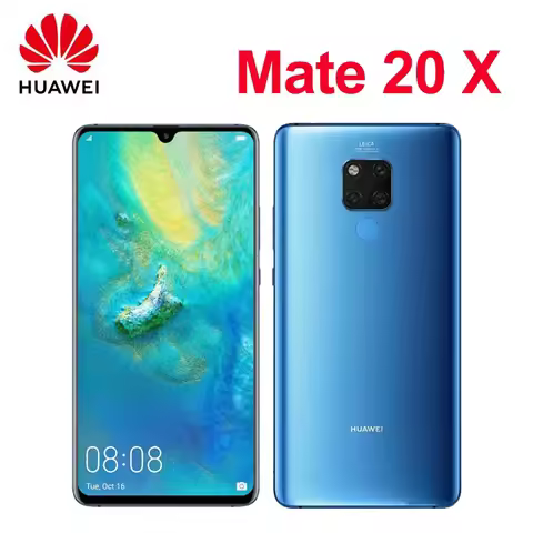 Global,HUAWEI-Mate 20 X,Smartphone Android 5G 4G, 8+256GB ROM,7.2 inch 40MP+24MP Camera Mobile phone