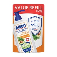 AIKEN Body Wash Protect & Moisturise Avocado - [ 800gm Refill Pack ]