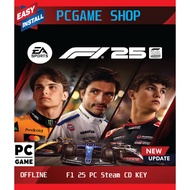 【Update 2026】F1 25 PC Steam CD KEY | PC | Laptop | Rog Ally | PC Game | PC Offline
