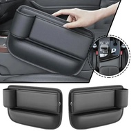 1PCS Storage Box Multifunction Car Seat Gap Filler Leak-proof Storage Bag Cup Holder PU Leather Seat