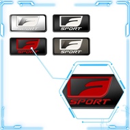 3D Metal F Sport Badge Car Steering Wheel Center Emblem Sticker Interior Decals For Lexus IS ISF GS 