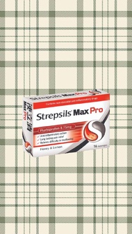 STREPSILS MAX PRO HONEY LEMON 16 LOZENGES