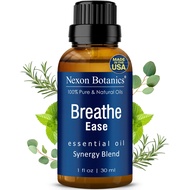Breathe Essential Oil Blend 30 ml - Breath Easy Essential Oil Sinus Relief - Breathe Ease Essential 
