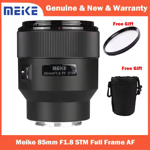 Meike 85mm F1.8 Auto Focus Medium Telephoto STM (Stepping Motor) Full Frame Portrait Lens for Sony E