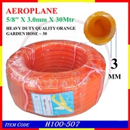 H100-505 10Meter OR H100-507 30Meter | (5/8") 16mm x 3.0mm AEROPLANE HEAVY DUTY QUALITY ORANGE GARDE