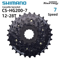Shimano Băng HG200-7 CS 7 tốc độ hg200 cogs MTB xe đạp leo núi 12-28T 12-32T cogs hg200 Băng phụ kiệ