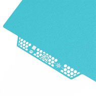 BIQU 2Pcs Panda Build Plate CryoGrip Pro Glacier No Clog Spring Steel Double-Sided Textured for Bamb