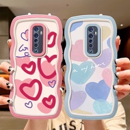 OPPO Reno2F Phone Case New Design Girl Pink Love Case OPPO Reno2 Reno Reno2Z Couple Soft Phone Case