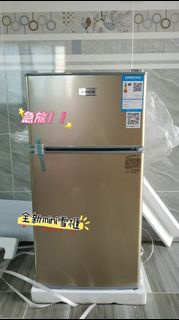 ❄️❄️[急放！！]家用一級能效小型租房雙開門冷藏冷凍迷你雪櫃清倉 100%新 迷你雪櫃#冰箱 小型#小型雪櫃#細雪櫃