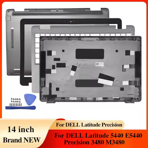 Notebook Screen LCD Back Cover Front Bezel Palmrest Bottom Laptops Accessories For DELL Latitude 554