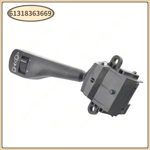 61318363664 Windshield Wiper Switch For BMW E46 318i 320i 325i 330i E39 520i 525i 530i E38 728iL 740