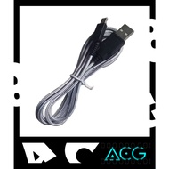 Braided USB Charging Cable for Nintendo DSi/2DS/3DS/3DS XL/NEW 3DS/NEW 2DS XL/NEW 3DS XL