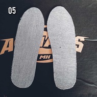 Universal shoe insole, shoe insole, size 39-44, light grey