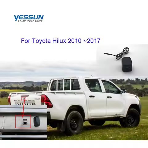 Rear View CameraFor Toyota Hilux 2010 2011 2012 2013 2014 2015 2016 2017 Parking Reverse Camera/Lice