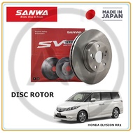 SANWA Japan Honda Elysion RR1 RR3 2004-2015 Front Rear Brake Disc Rotor