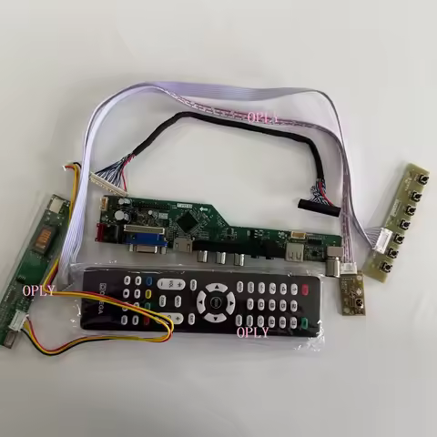 TV Controller board HDMI-compatible RF USB AV VGA for B154EW01 V9/V8 B154EW02 V1/V7/V5 15.4" 1280X80