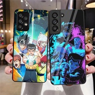 Yu yu Hakusho 01 Tempered Glass Phone Case For Samsung Galaxy A11 A14 A20 A30 A22 A32 A33 A34 A40 A4