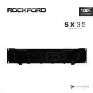 ROCKFORD SX-35BK Power Amplifier 2Channels (2*350Watts 8ohms) (2*500Watts 4ohms) Dual31-Step Control