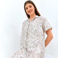 GREET NIGHT WEAR - Organic Silk Negligee Model: T-431 / DK