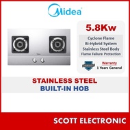 Midea 5.8kw Built-in Gas Hob MGH-8216SS