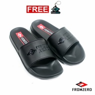 Fromzero - Sandal Selop Pria Wanita 36 - 43 Black IN Original