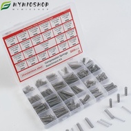 MIOSHOP 300PCS/box Compression Spring Assortment Kit, DIY Tools Tension Spring Small Springs, 304 St