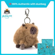 [Jellycat Clyde Capybara Bag Charm