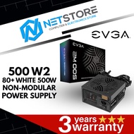 EVGA 500 W2 80+ WHITE 500W NON-MODULAR POWER SUPPLY - 100-W2-0500-K3
