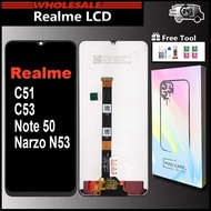 LCD For OPPO Realme C53 C51 Note 50 Narzo N53 LCD High quality