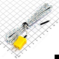 [2 Pieces]- TES-1310 Thermal Sensor Wire K Plug -50~450 C Length 1m Round Head Linhkiensmart